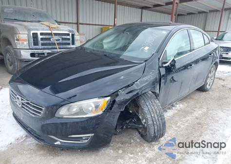 2016 Volvo S60 T5 Premier из США, поврежденный, VIN YV1612TK4G2390397